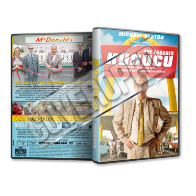 Kurucu - The Founder 2016 V2 Türkçe Dvd cover Tasarımı